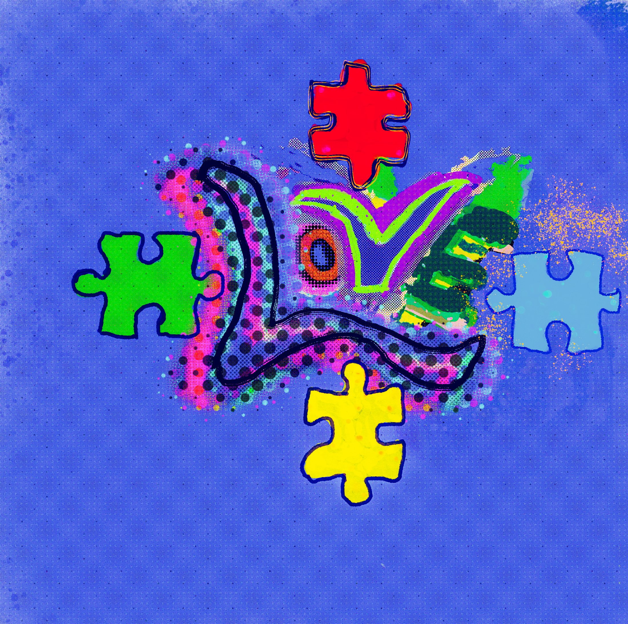 Autism Speaks, Artwork.