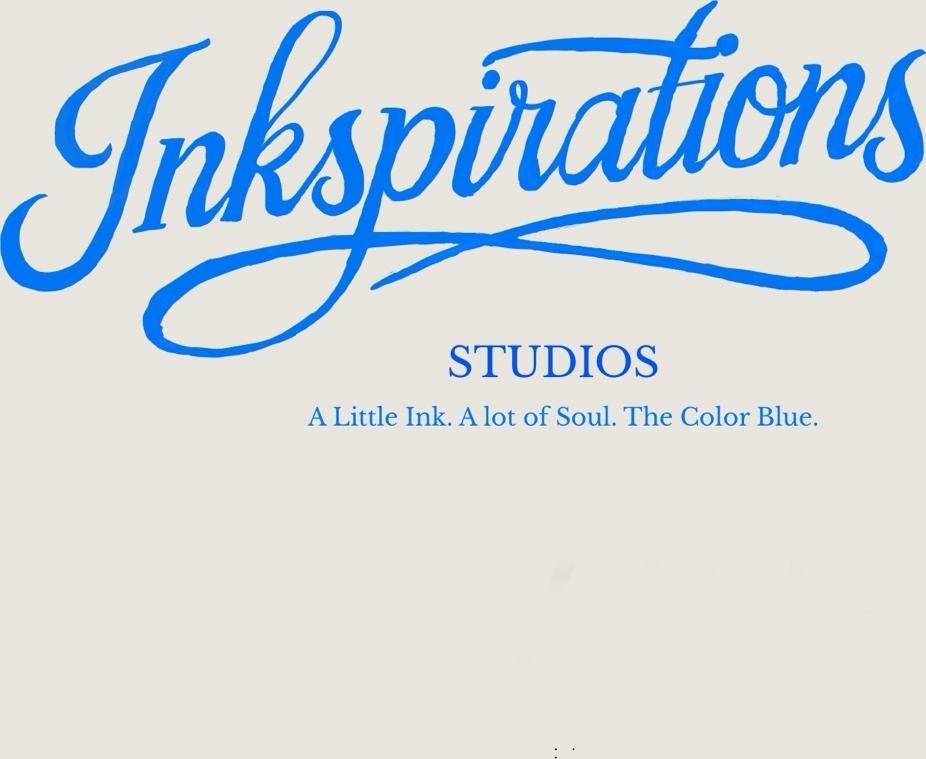 Inkspirations Logo Lockup identity design by Robert Marleton.