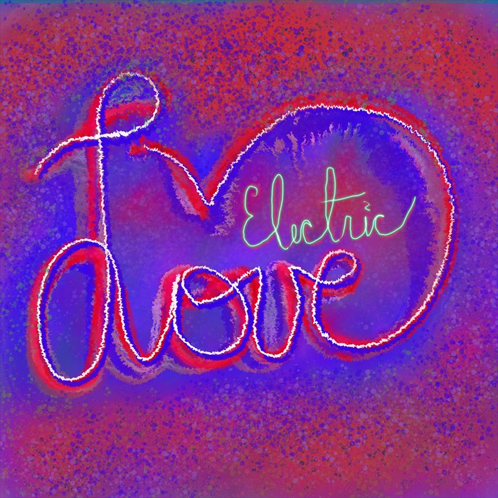 Electric Love, Digital Lettering by Robert Marleton.