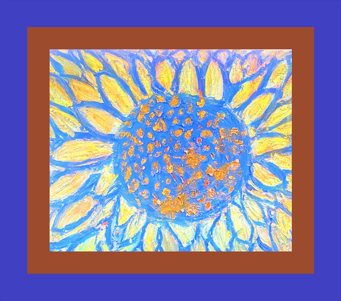 Sunflower Mandala, Digital Pattern by Robert Marleton.
